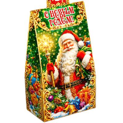 Детский подарок на Новый Год  в картонной упаковке весом 230 грамм